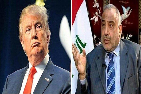 دستور العمل جدید عبدالمهدی، ائتلاف آمریکایی از عراق خارج می گردد