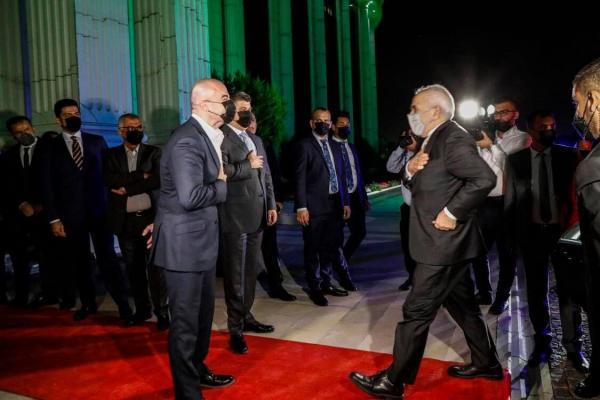 خبرنگاران ظریف و رهبران اتحادیه میهنی کردستان عراق دیدار خبرنگاران ظریف و رهبران اتحادیه میهنی کردستان عراق دیدار و گفت و گو کردند