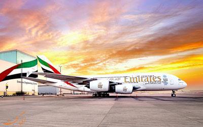 هواپیمایی امارات، مالک بزرگ ترین ناوگان ایرباس ای 380 در جهان!