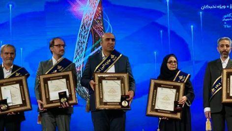 مدیر واحد تحقیق و توسعه شرکت دانش بنیان سرو دانشمند نمونه کشور شد