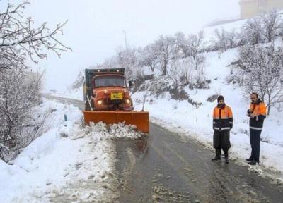 بارش سنگین برف در مازندران ، از انسداد 169 راه فرعی تا قطعی برق در 20 روستا