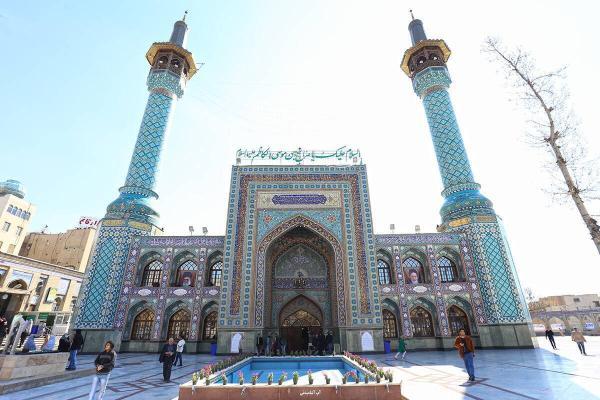 عکسی زیرخاکی از امامزاده صالح تهران در دوران قاجار
