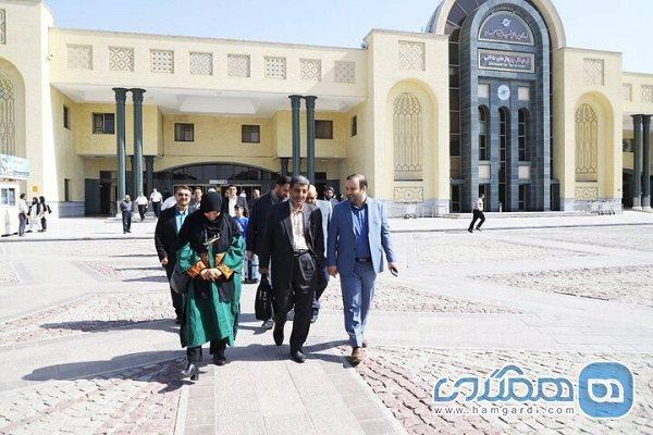 وزیر میراث فرهنگی کشور وارد استان اصفهان شد